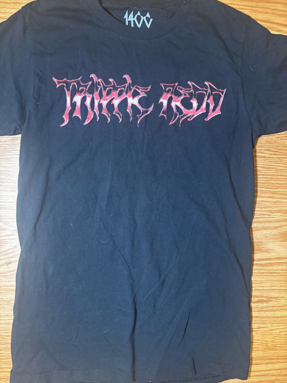 Men’s Trippie Red Black T-Shirt with Red Graphic